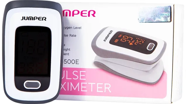 Máy đo nồng độ oxy trong máu SpO2 Jumper JPD 500E Led